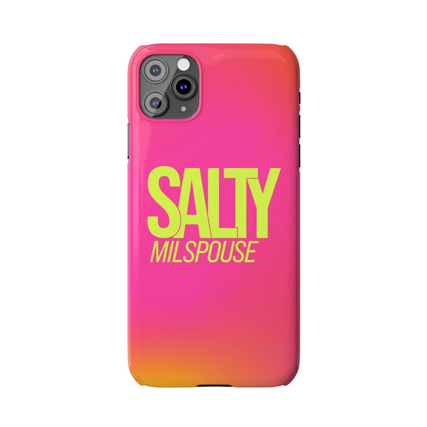Salty Milspouse Slim Phone Cases